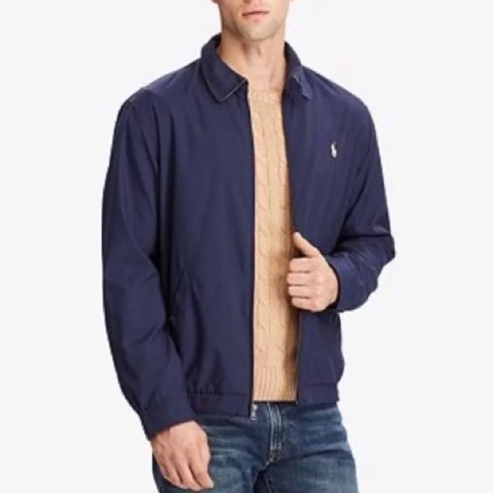 Navy Blue Polo by Ralph Lauren Jacket